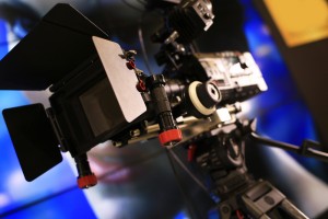 Close up film camera